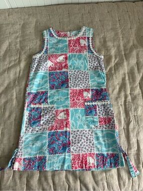 Lilly Pulitzer Girls Shift Dress Size 12
